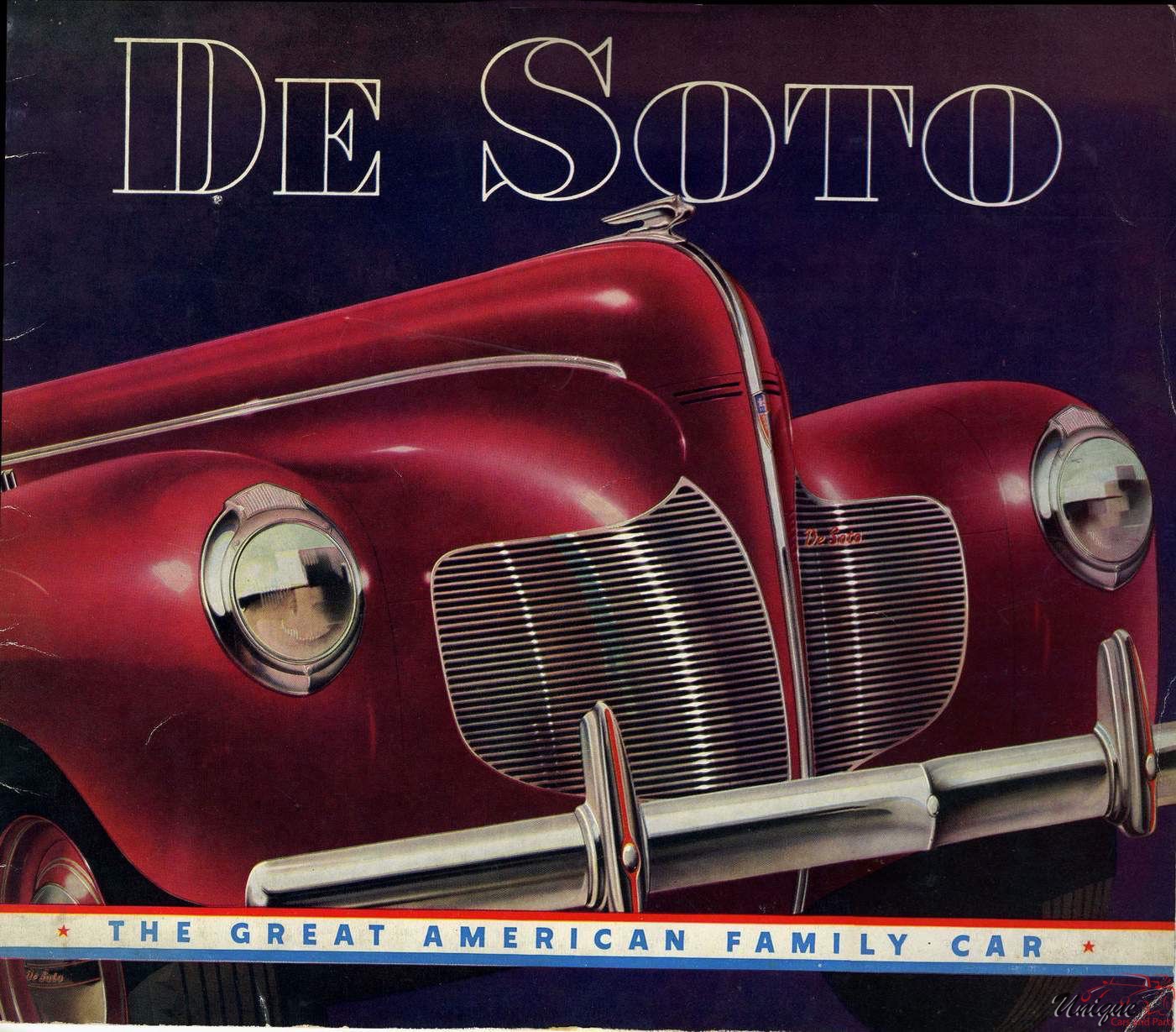 1940 DeSoto Brochure